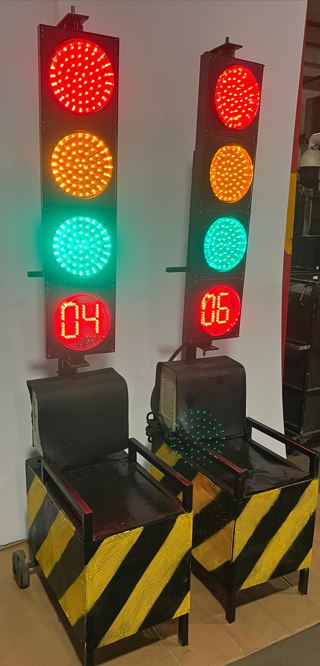 LED indicator and countdown display