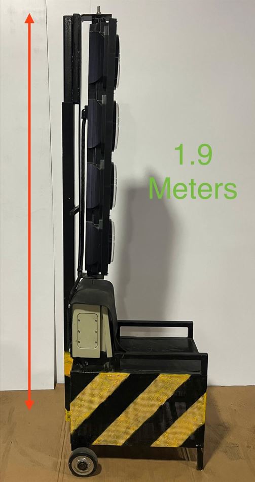 Unit at minimum height